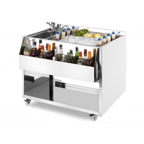 COCKTAIL STATION MODELE M, CAP.330 COCKTAILS 