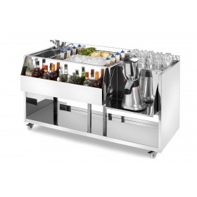 COCKTAIL STATION MODELE XL, CAP.390 COCKTAILS 