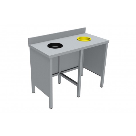 MEUBLE DE TRI INOX 304, SANS PORTE, SANS 