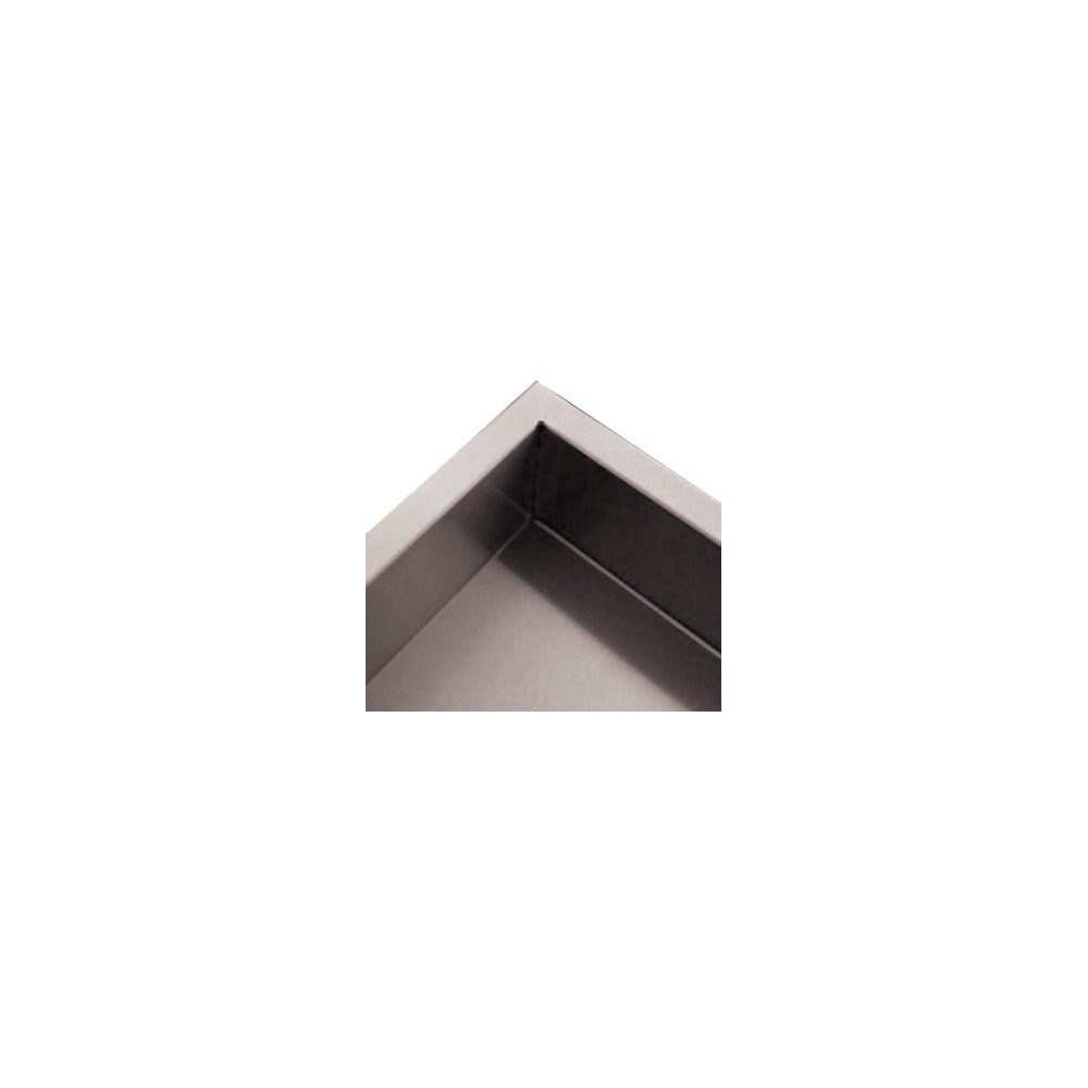 OPTION DOSSERET LATERAL INOX 100X20 MM POUR TABLES OPTION DOSSERET LATERAL INOX 100X20 MM POUR TABLES