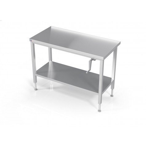 TABLE INOX SOUDEE INOX 304 CENTRALE CONFOR'TABLE   Hauteur (en mm):900
