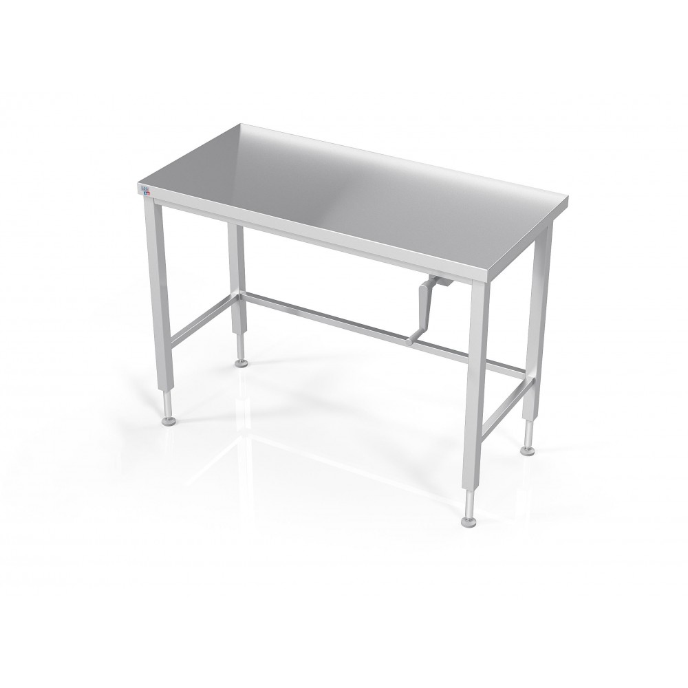 TABLE INOX SOUDEE INOX 304 CENTRALE CONFOR'TABLE Hauteur (en mm):900 TABLE INOX SOUDEE INOX 304 CENTRALE CONFOR'TABLE Hauteur (en mm):900