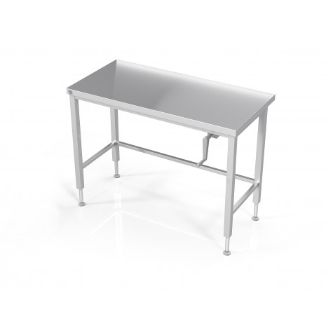 TABLE INOX SOUDEE INOX 304 CENTRALE CONFOR'TABLE   Hauteur (en mm):900