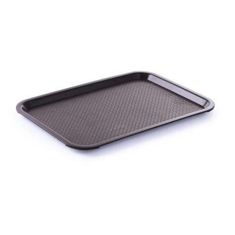 PLATEAU DE SERVICE MARRON POLYPROPYLENE 