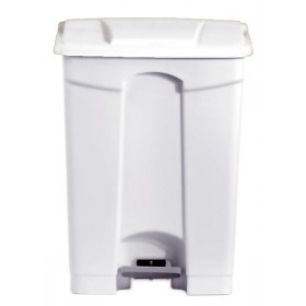 POUBELLE BLANCHE POLYPROPYLENE 90L 