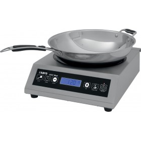 WOK A INDUCTION A POSER, POELE INCLUSE, COQUE INOX 