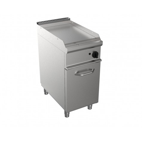 FRY-TOP GAZ LISSE SUR PLACARD FERME 