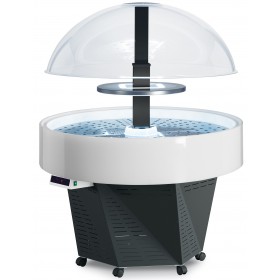 Ilot EVO blanc sans étagère