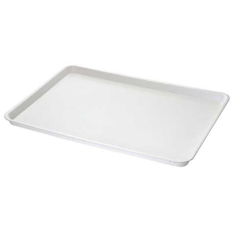 PLATEAU DE SERVICE 600X400 MM, ABS BLANC, 