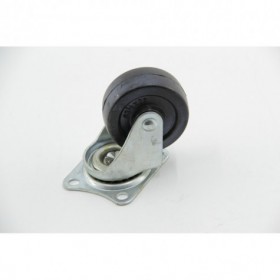 Castors 83 mm Sans plaque de frein montée - compatible