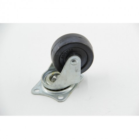 Castors 83 mm Sans plaque de frein montée - compatible