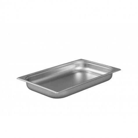 GN1/1 Bac en acier inoxydable de 65 mm - compatible GASTRO