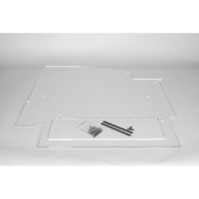 Séparateur fixe en plexiglas - compatible SOCA / SOCB Range