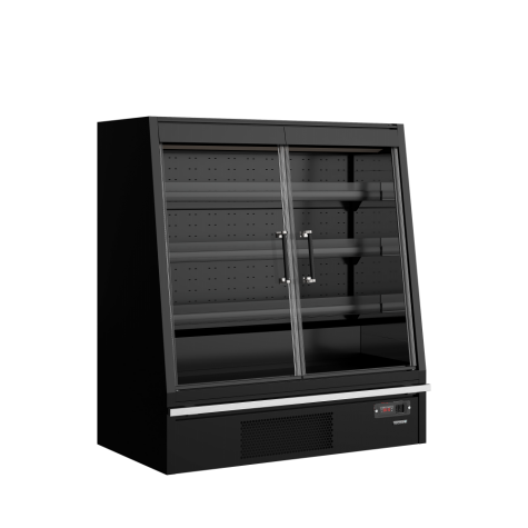 Vitrine réfrigérée pour supermarché Galaxy+ GPL14FGD Black
