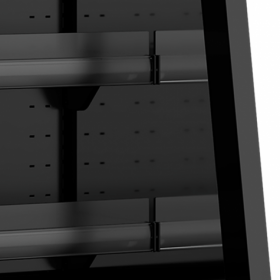 Vitrine réfrigérée pour supermarché Galaxy+ GPL14FGD Black