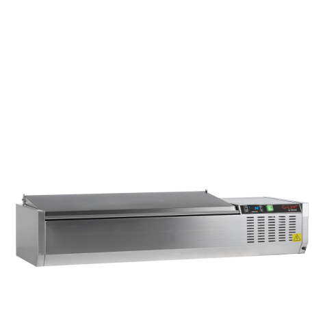 Vitrine réfrigérée GN1/3 GVC38-120 S/S | CHR Direct