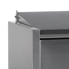 Vitrine réfrigérée GN1/3 GVC38-120 S/S | CHR Direct