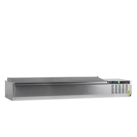 Vitrine réfrigérée GN1/3 GVC38-180 S/S | CHR Direct