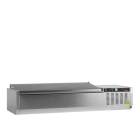 Vitrine réfrigérée GN1/4 GVC33-120 S/S | CHR Direct