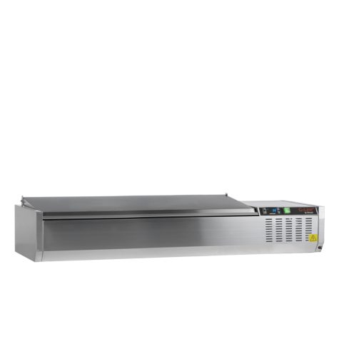 Vitrine réfrigérée GN1/4 GVC33-150 S/S | CHR Direct