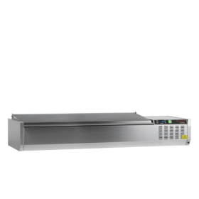 Vitrine réfrigérée GN1/4 GVC33-160 S/S | CHR Direct