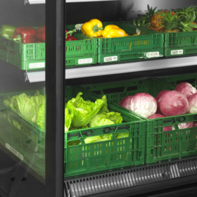 Vitrine réfrigérée pour supermarché à froid positif EXTRA2500CD