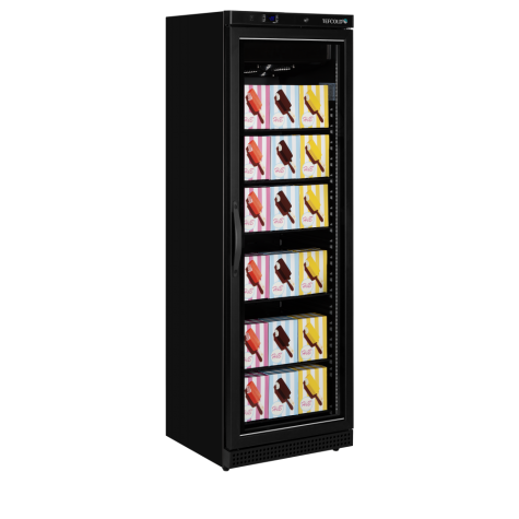 Congélateurs verticaux de vitrine UF400VGB | CHR Direct