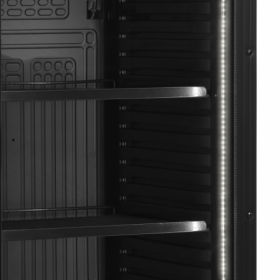 Réfrigérateur à boissons noir CEV435 BLACK – Tefcold