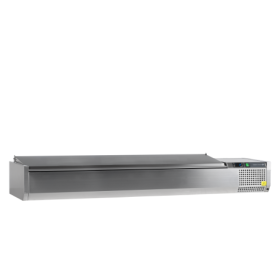 Vitrine réfrigérée GN1/4 VK33-200 S/S LID | CHR Direct