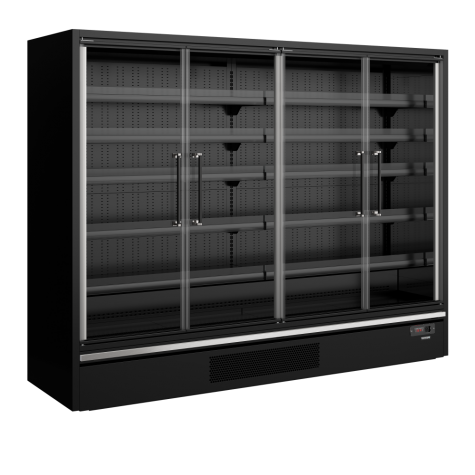 Vitrine réfrigérée pour supermarché Galaxy+ GP26FGD Maxi Black
