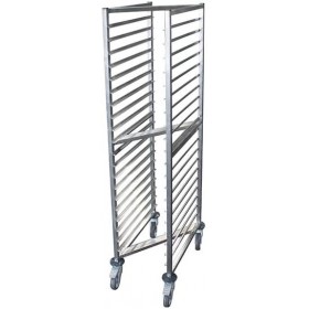 Échelle inox soudée encastrable 600x400 mm 20 niveaux