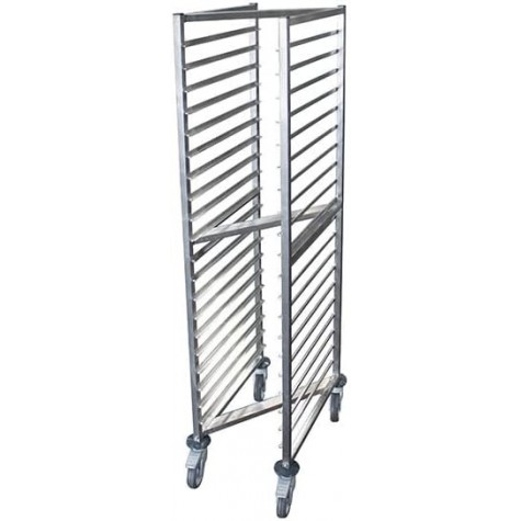 Échelle inox soudée encastrable 600x400 mm 20 niveaux