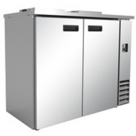 CELLULE A DECHETS REFRIGEREE CDR-2 PORTES, INT. ET EXT. INOX,