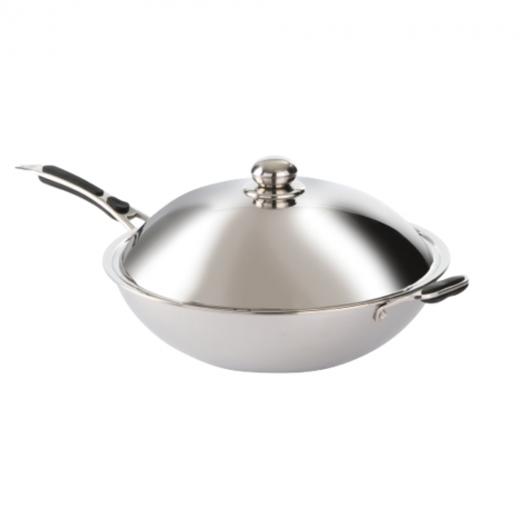 Wok inox pour induction