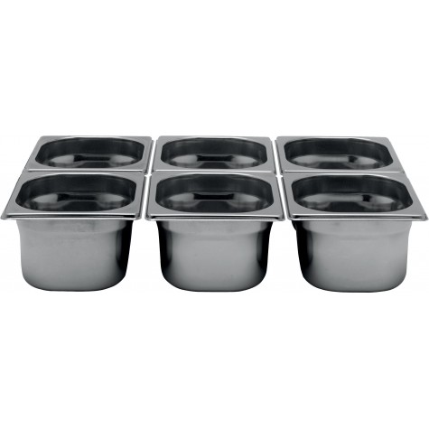 BAC GASTRO INOX GN1/6 P-150 