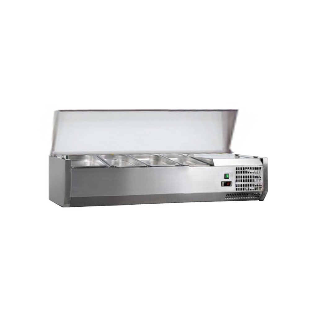 VITRINE A INGREDIENTS INOX, +2/+8°C, GAZ R600A VITRINE A INGREDIENTS INOX, +2/+8°C, GAZ R600A
