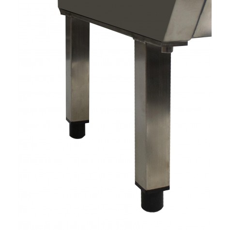 KIT DE 4 PIEDS HAUTEUR 200 POUR VITRINE A 