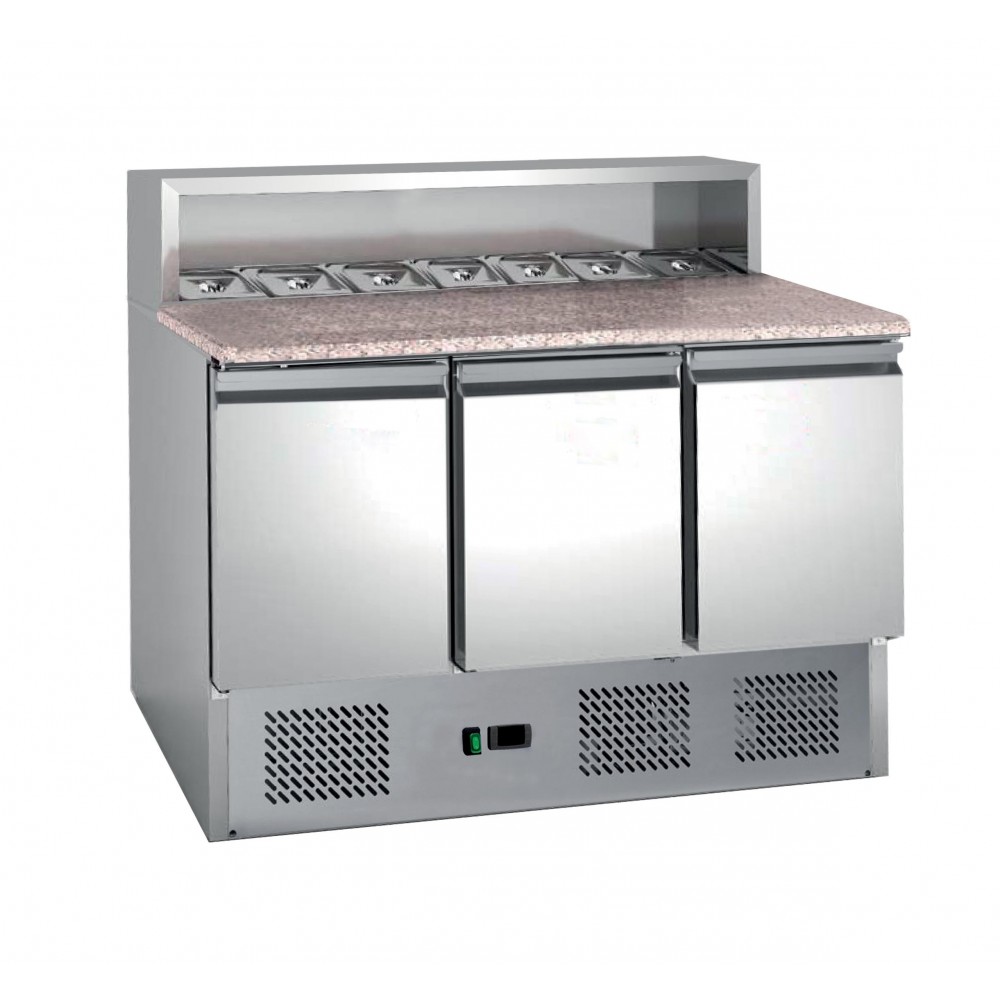 TABLE A PIZZA DESSUS GRANIT, +2/+8°C, GAZ R600A TABLE A PIZZA DESSUS GRANIT, +2/+8°C, GAZ R600A