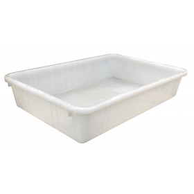 BAC RECTANGULAIRE BLANC 15L POUR 