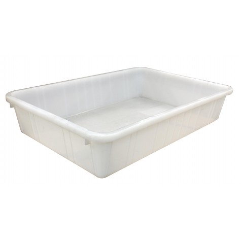 BAC RECTANGULAIRE BLANC 15L POUR 