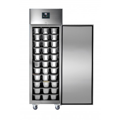 ARMOIRE PATISSIERE INOX, 1 PORTE, -18/-22°C 