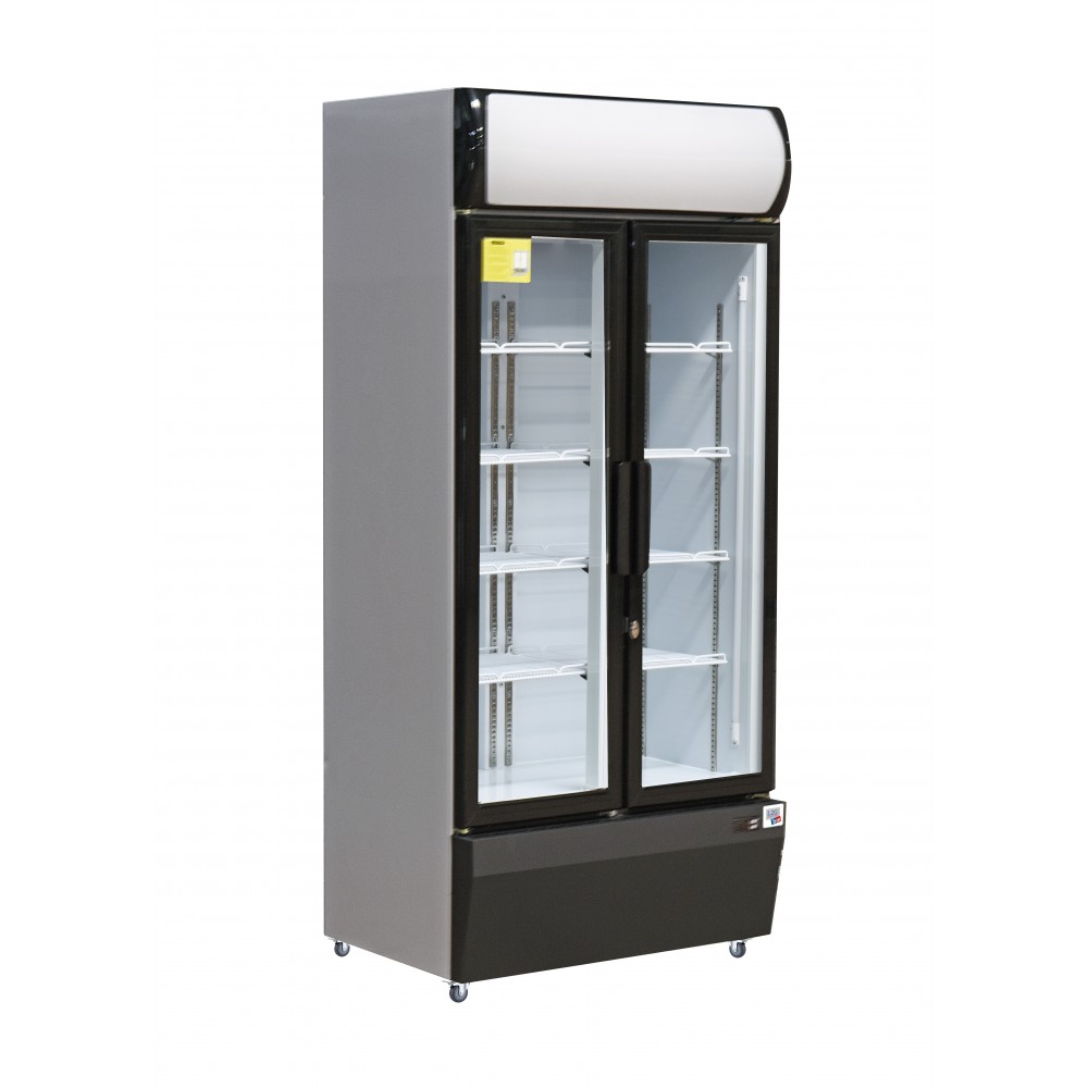 VITRINE A BOISSONS R290, +1/+10°C, 2 P. BATTANTES VITRINE A BOISSONS R290, +1/+10°C, 2 P. BATTANTES