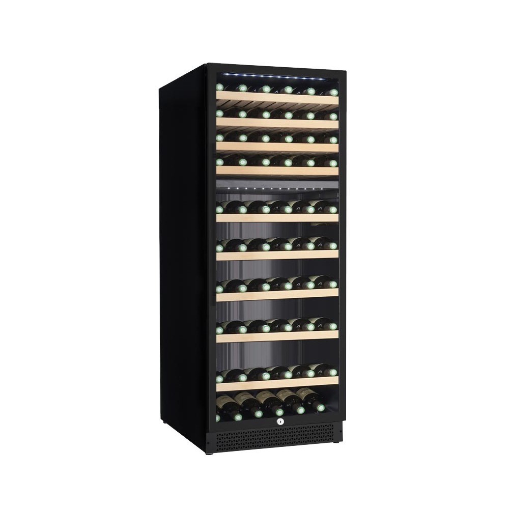 CAVE A VIN, 2 ZONES +5/+12°C EN BAS ET +12/+20°C CAVE A VIN, 2 ZONES +5/+12°C EN BAS ET +12/+20°C