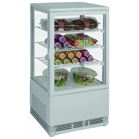 VITRINE REFRIGEREE BLANCHE 68 LITRES 0/+12°C 