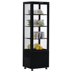 VITRINE REFRIGEREE NOIRE 235 LITRES 0/+12°C 