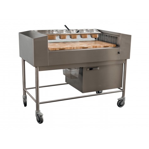 TABLE DE PREPARATION FROIDE A FLUX LAMINAIRE 