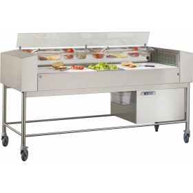 TABLE DE PREPARATION FROIDE A FLUX LAMINAIRE 