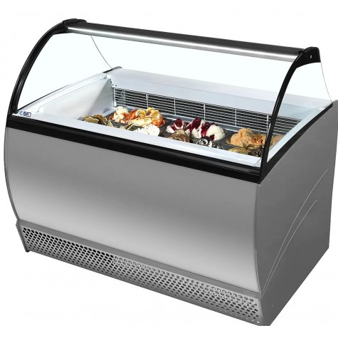 Vitrine à glaces et conservateur crème glacée | CHR Direct