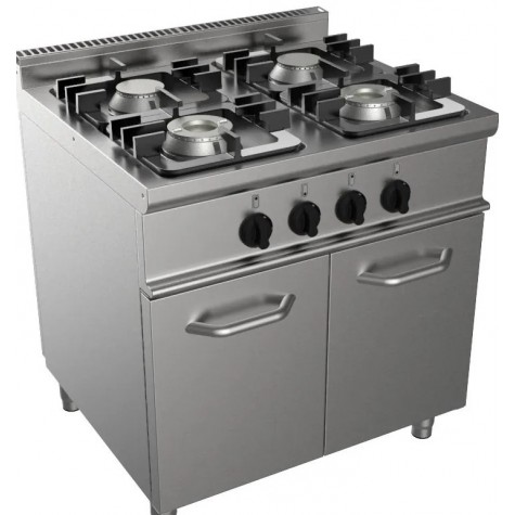 Cuisson gamme 700 : fourneaux, fry-tops, friteuses