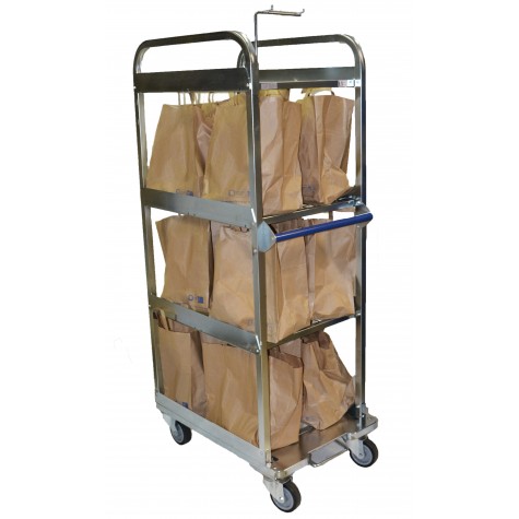 Rayonnages chambre froide et bacs de stockage